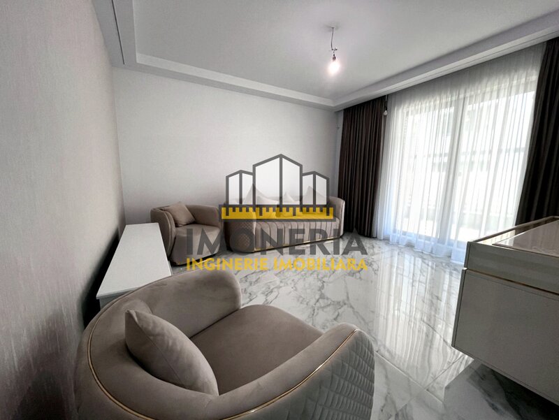 1 Decembrie 2 camere -0% comision -curte 49 mp -metrou 1 Dec -decomandat